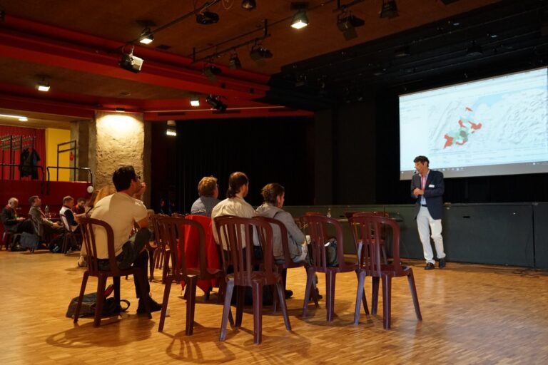 Workshop in the Salle des Fêtes
