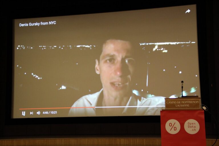 Denis Gursky, joining by video from New York
