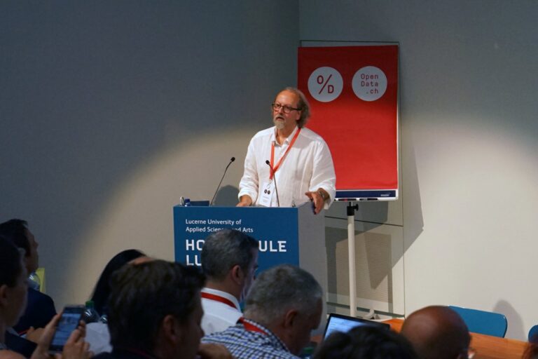 Bild aus der Ankündigung von «Opendata.ch/2017 Conference» auf opendata.ch