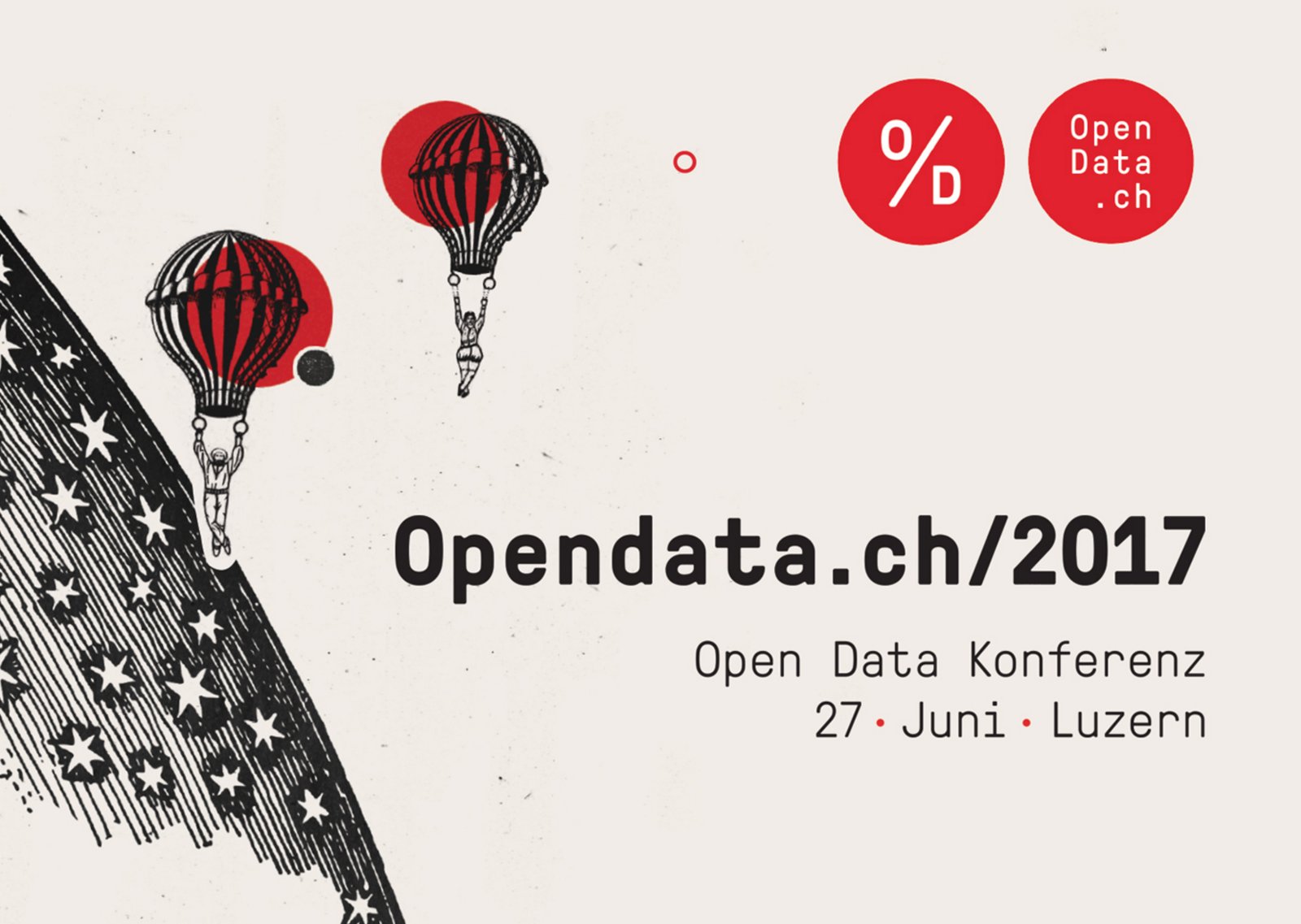 Ankündigungsbild von opendata.ch für «Opendata.ch/2017 Conference»
