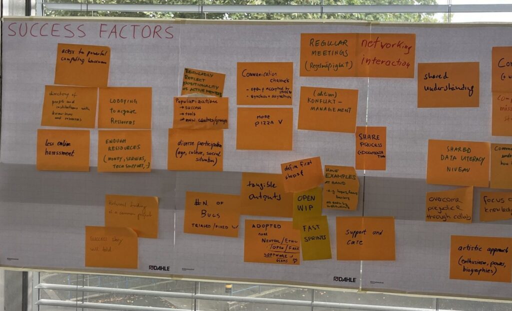 Ankündigungsbild von opendata.ch für «DARIAH-CH GLAM Working Group: Zweiter vorbereitender Workshop»
