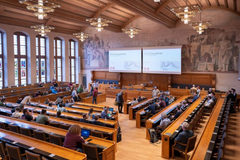 Opening in the Grossrat chamber of Bern town hall