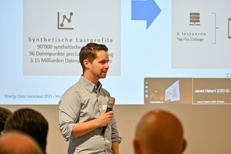 Energy Data Hackdays 2021 at the Technopark Aargau in Brugg, day 1