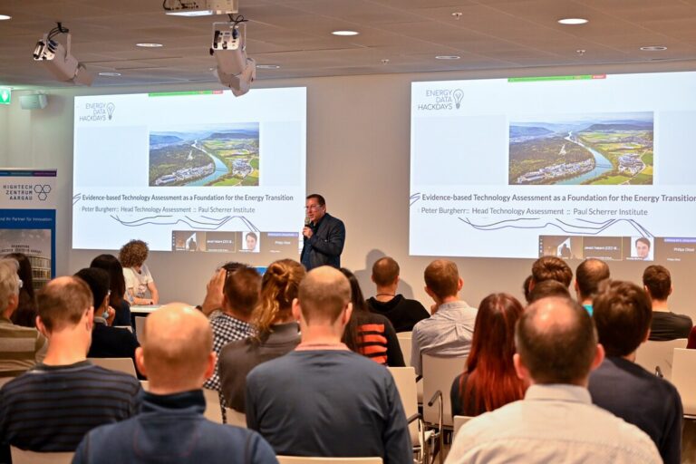 Energy Data Hackdays 2021 at the Technopark Aargau in Brugg, day 1