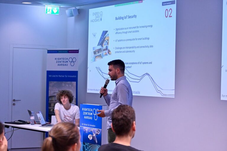 Energy Data Hackdays 2021 at the Technopark Aargau in Brugg, day 1