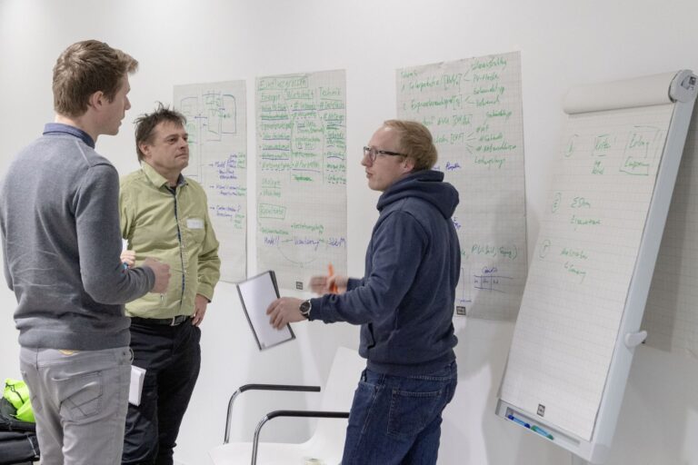 Ideas on the flip chart