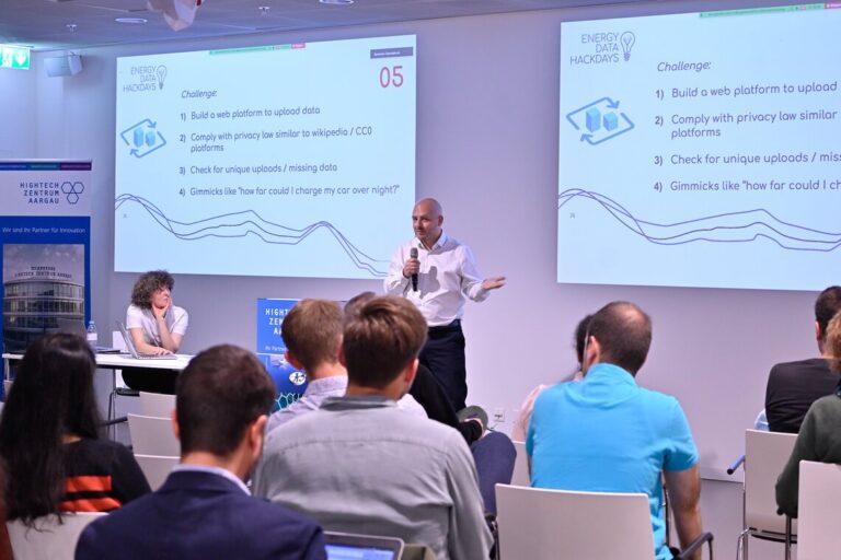 Energy Data Hackdays 2021 at the Technopark Aargau in Brugg, day 1