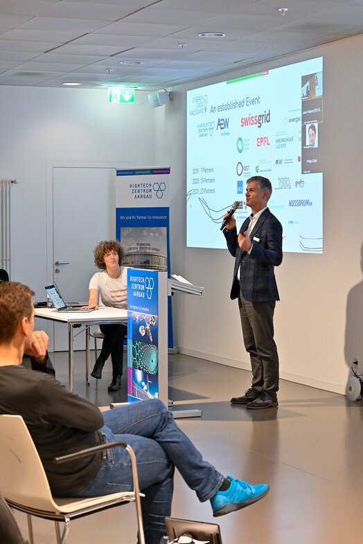 Energy Data Hackdays 2021 at the Technopark Aargau in Brugg, day 1
