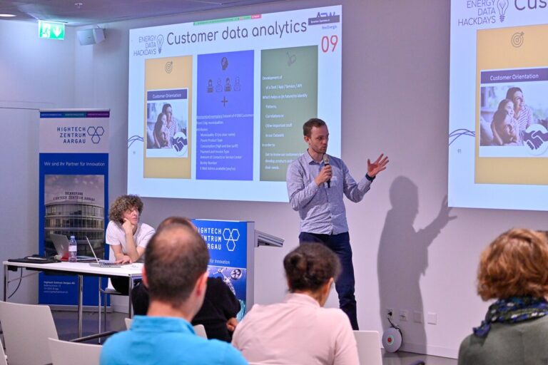 Energy Data Hackdays 2021 at the Technopark Aargau in Brugg, day 1
