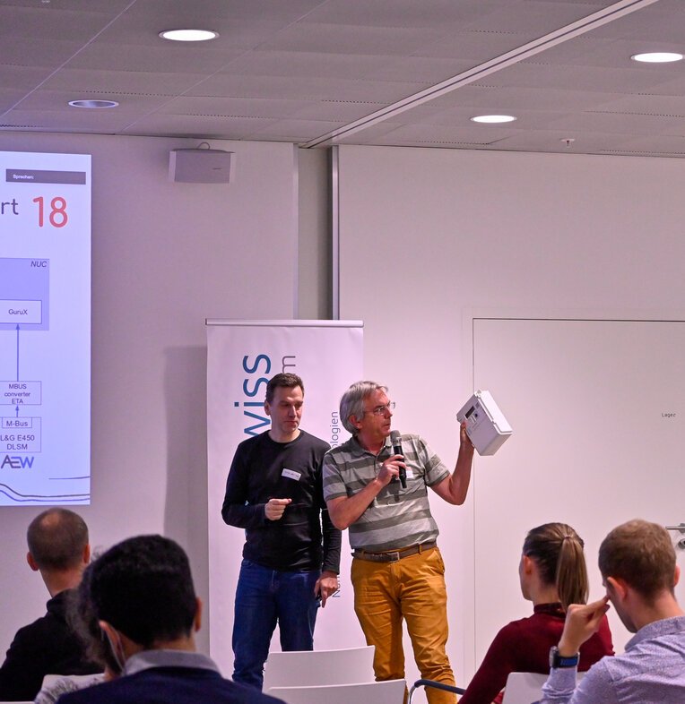 Energy Data Hackdays 2021 at the Technopark Aargau in Brugg, day 1