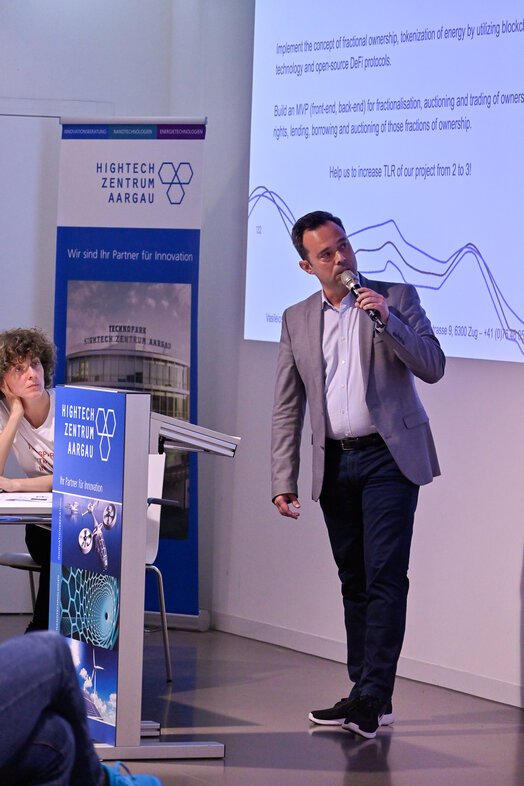 Energy Data Hackdays 2021 at the Technopark Aargau in Brugg, day 1