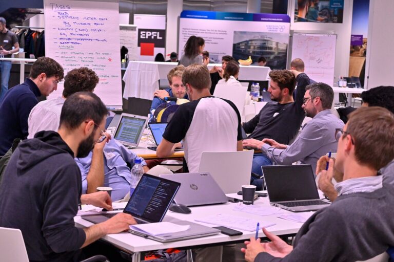 Energy Data Hackdays 2021 at the Technopark Aargau in Brugg, day 1
