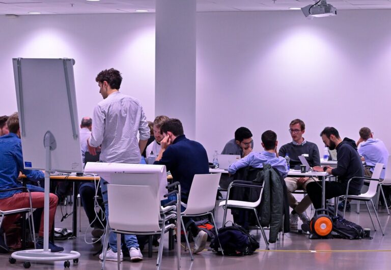 Energy Data Hackdays 2021 at the Technopark Aargau in Brugg, day 1
