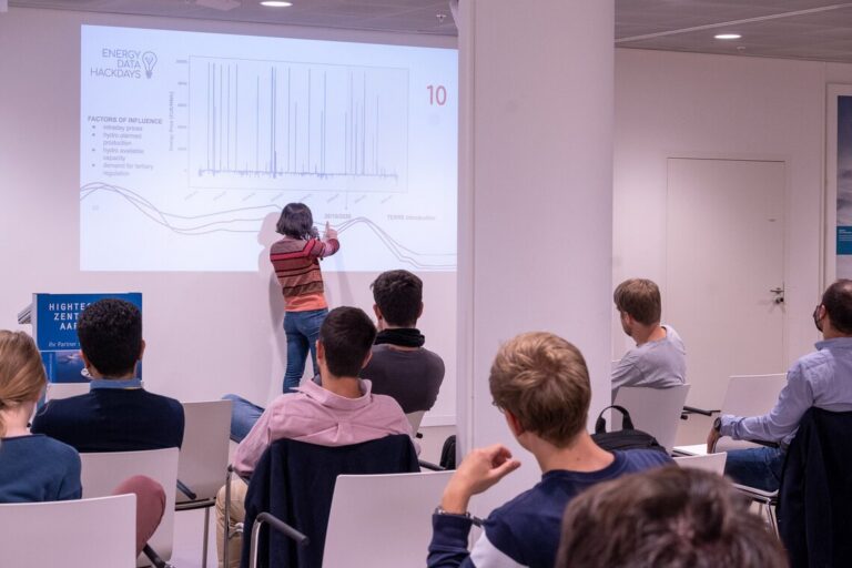 Energy Data Hackdays 2021 at the Technopark Aargau in Brugg, day 2: final presentations