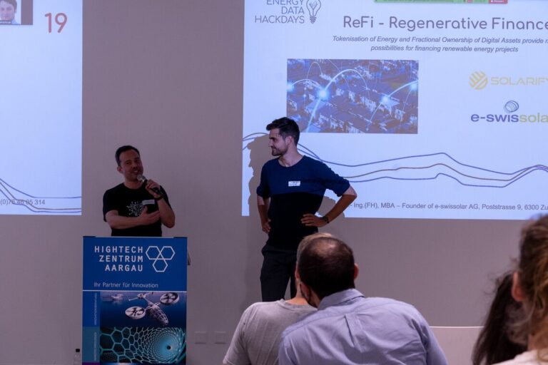 Energy Data Hackdays 2021 at the Technopark Aargau in Brugg, day 2: final presentations