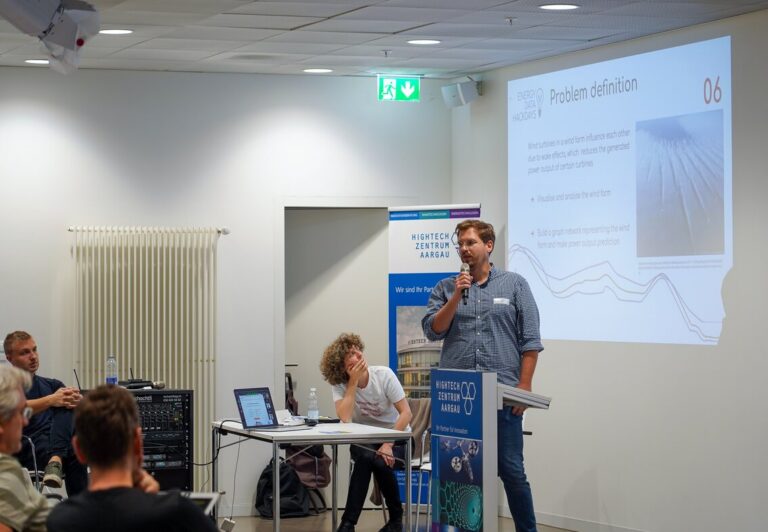 Energy Data Hackdays 2021 at the Technopark Aargau in Brugg, day 2: final presentations