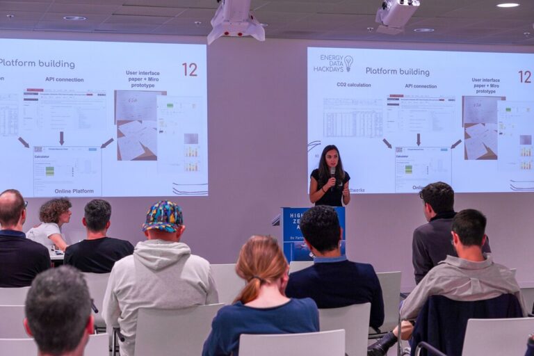 Energy Data Hackdays 2021 at the Technopark Aargau in Brugg, day 2: final presentations