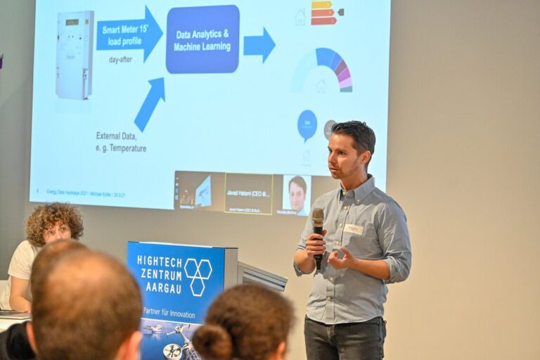 Energy Data Hackdays 2021 at the Technopark Aargau in Brugg, day 1