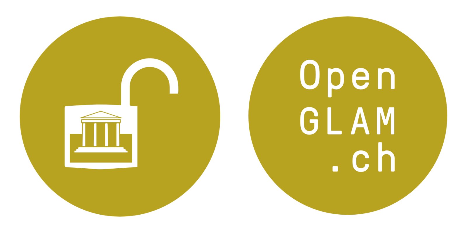 Ankündigungsbild von opendata.ch für «GLAMHack2022»