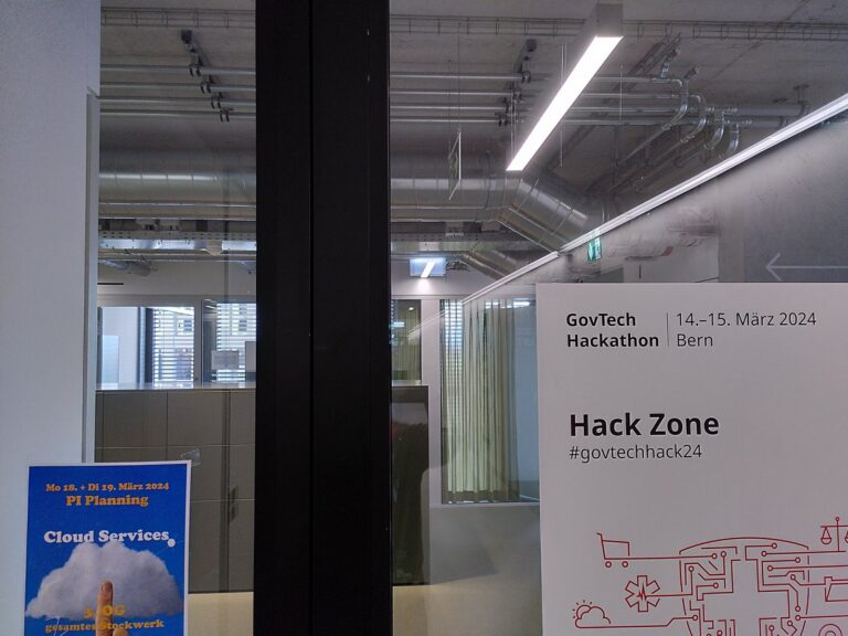 Die Hack Zone im 3. Stock