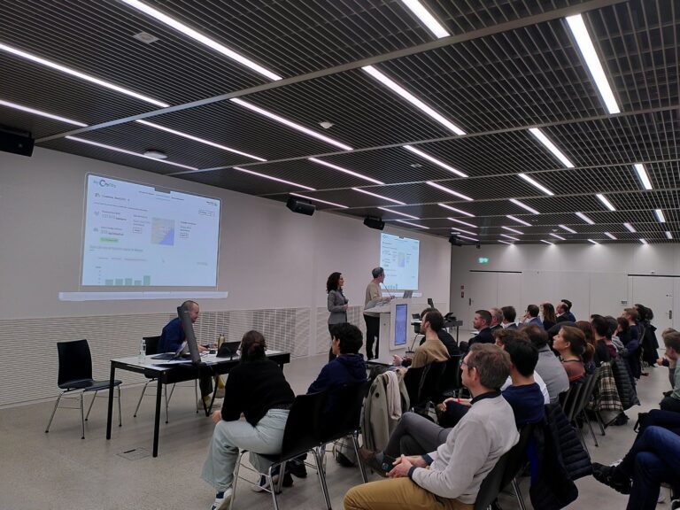 Präsentation vor der Jury