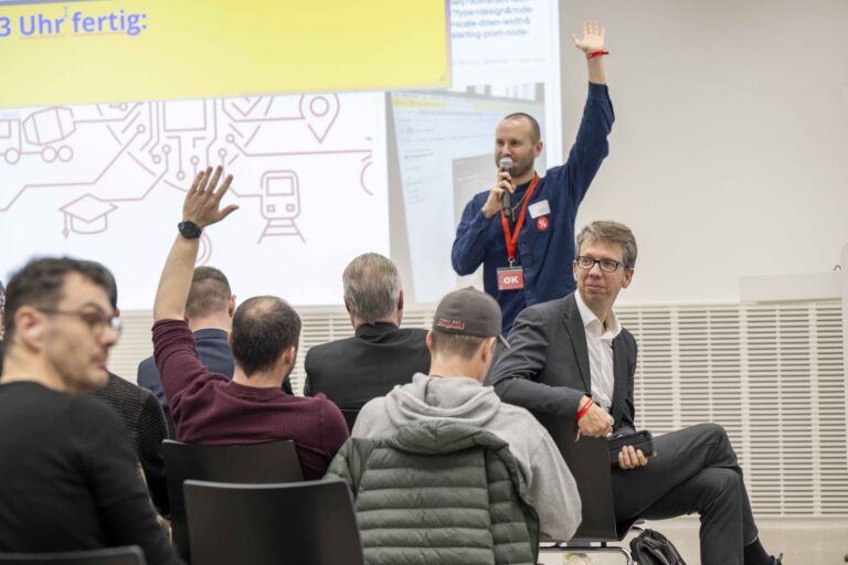 Abstimmung im Publikum