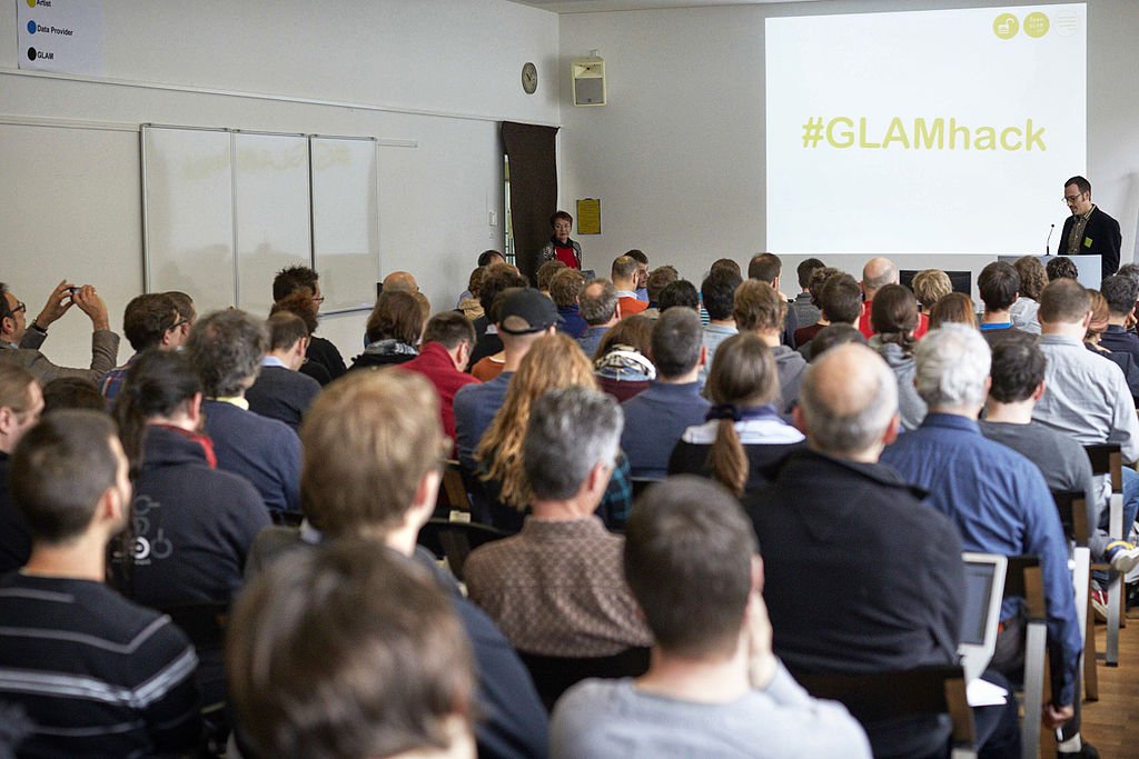Ankündigungsbild von opendata.ch für «Open Cultural Data Hackathon 2017: 15. & 16. September 2017»