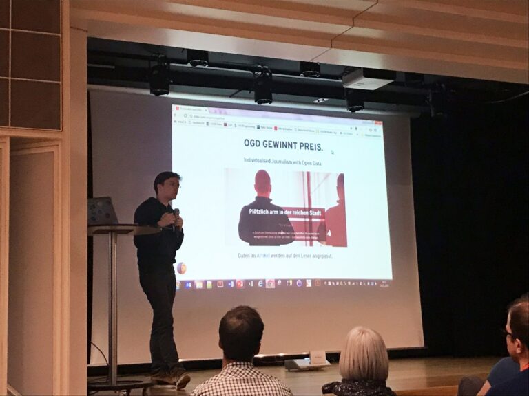 Open Data Beer Nr. 1, Karl der Grosse Zürich, 16.1.2018