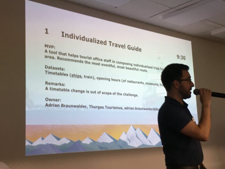 Pitch of the first challenge, «Individualized Travel Guide»