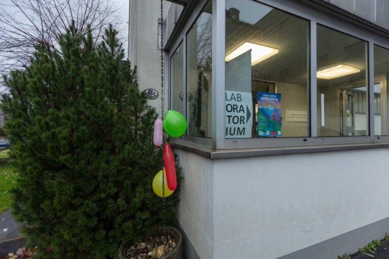 The entrance of the Laboratorium