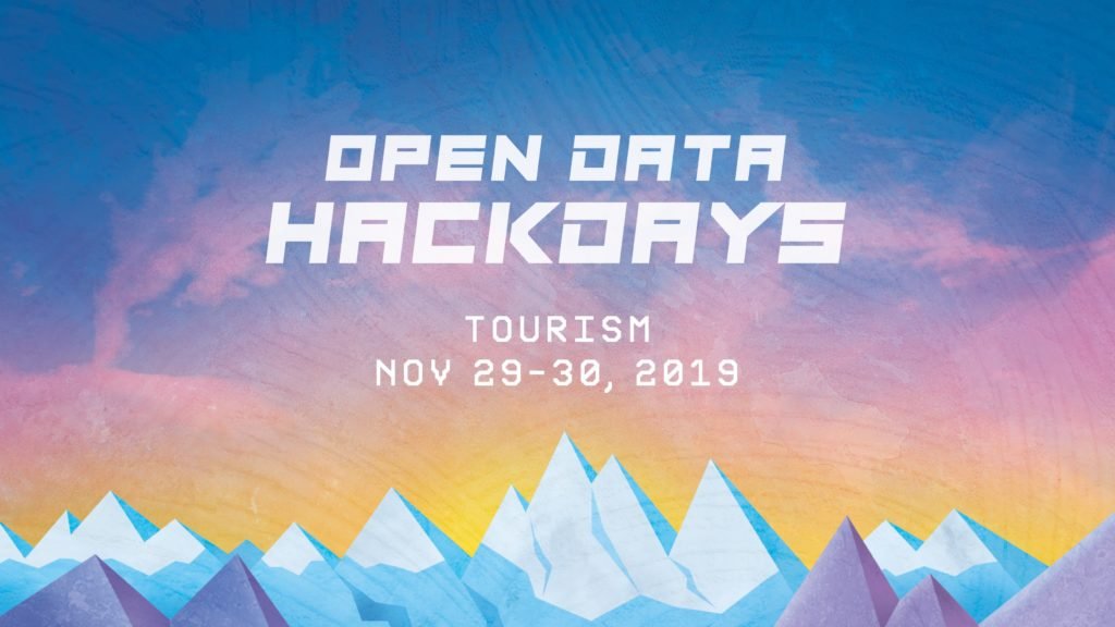 Ankündigungsbild von opendata.ch für «Open Tourism Hackdays»