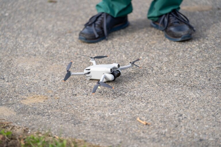 RoboCat team: drone for locating vole tunnels