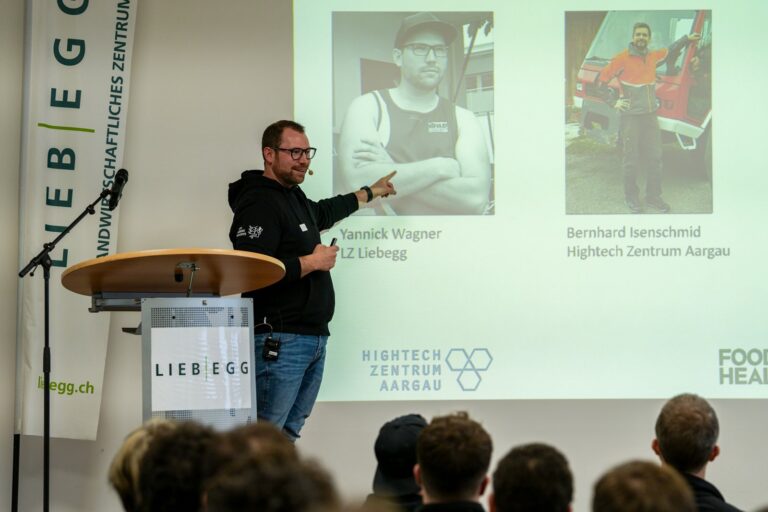Begrüssung durch Yannick Wagner (LZ Liebegg) und Bernhard Isenschmid (HTZ)