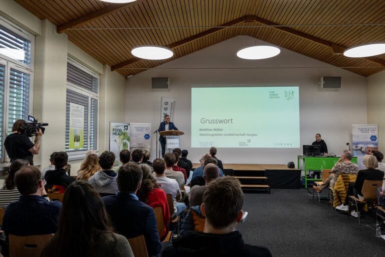 Eröffnung im Saal der Liebegg
