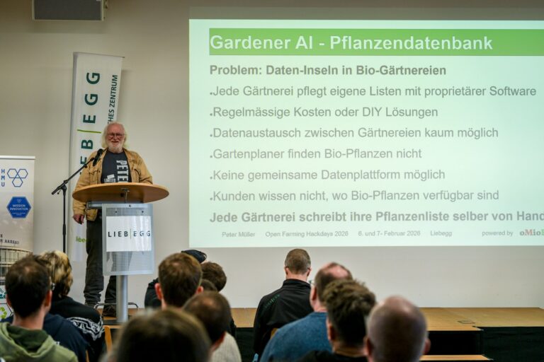 Pitch der Challenge «Gardener AI»