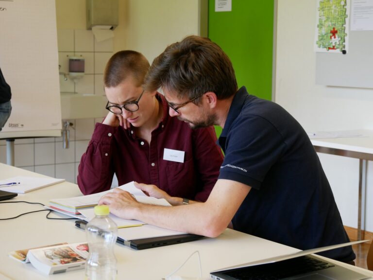 Arbeit in den Teams