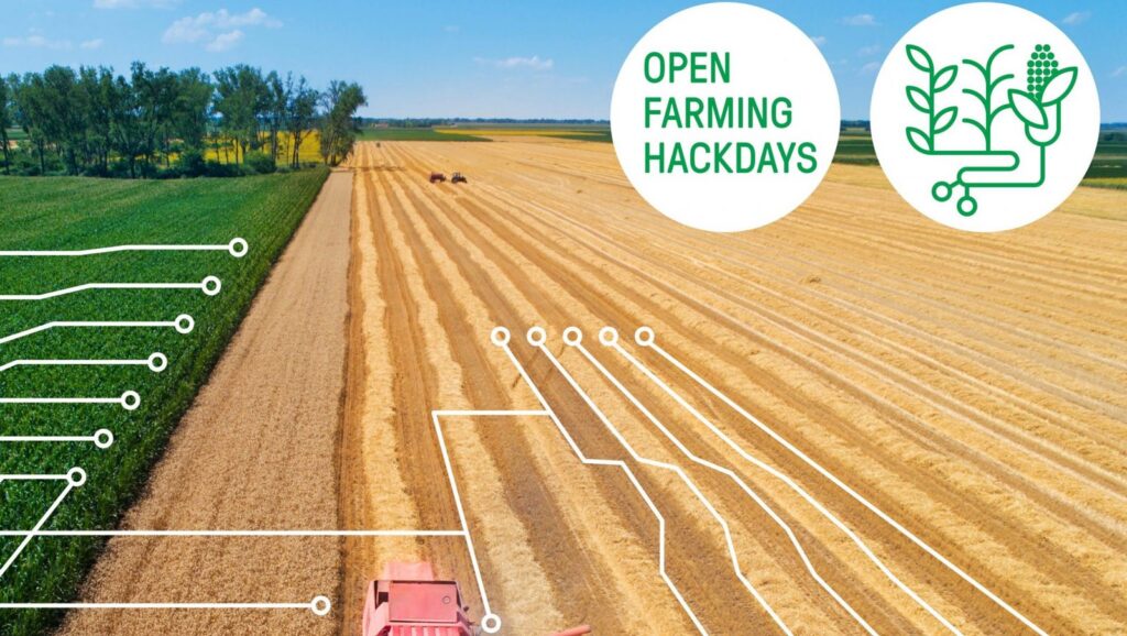 Ankündigungsbild von opendata.ch für «Open Farming Hackdays»