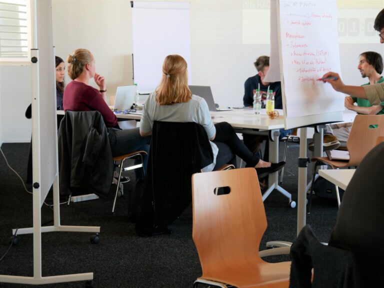 Arbeit in den Teams