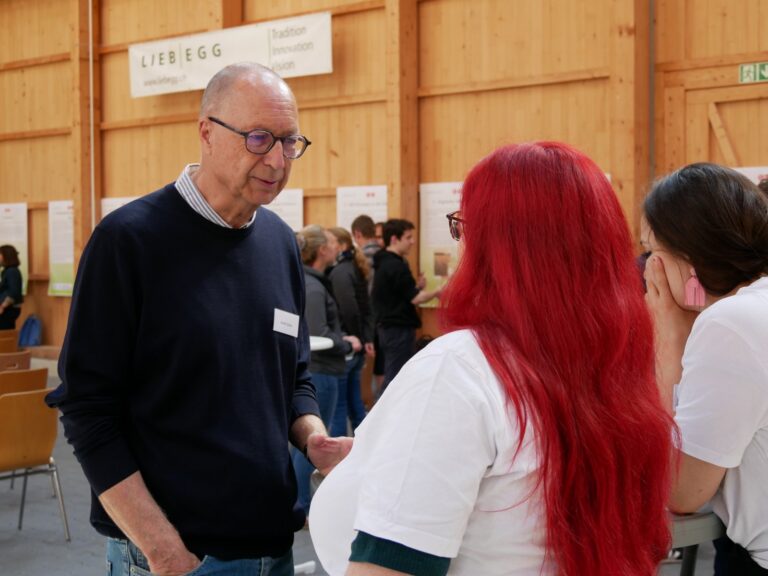Teambildung an den Challenge-Postern