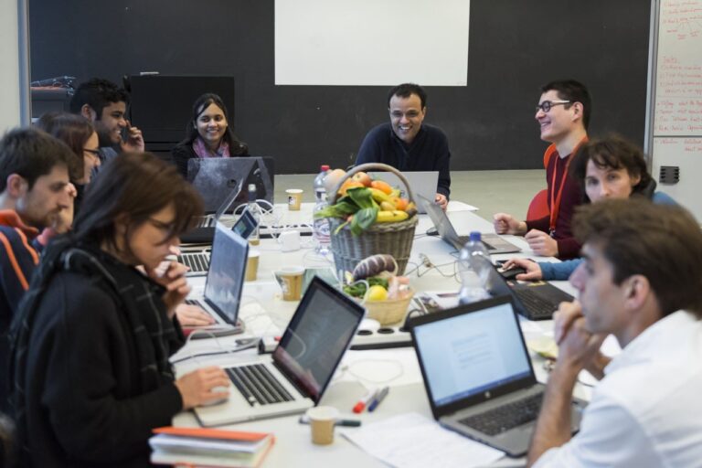 Arbeit an den Prototypen am Samstag
