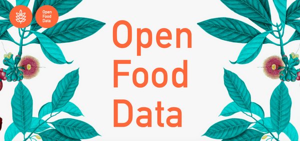 Ankündigungsbild von opendata.ch für «Open Food Data Hackdays»