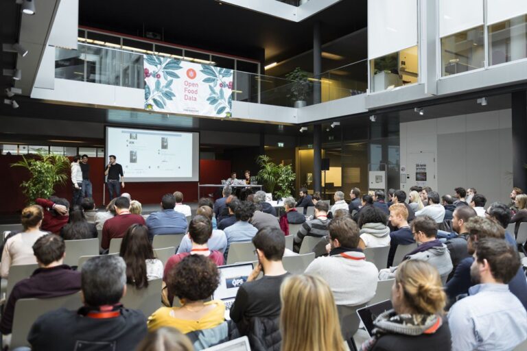 Das Publikum der Schlusspräsentationen in Lausanne