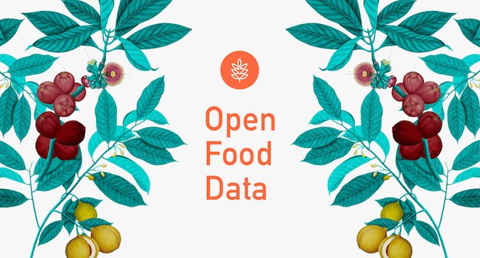 Ankündigungsbild von opendata.ch für «Open Food Data Hackdays: 10. & 11. Februar 2017»