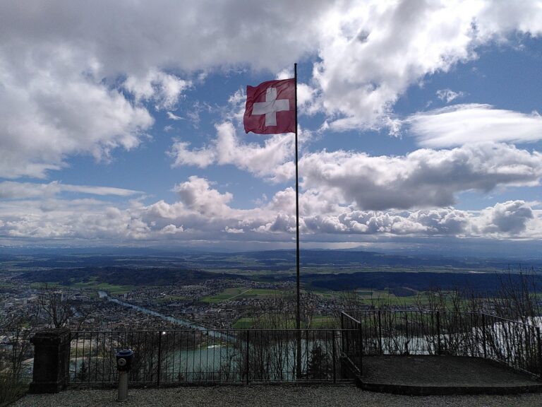 Blick vom Swiss Olympic House
