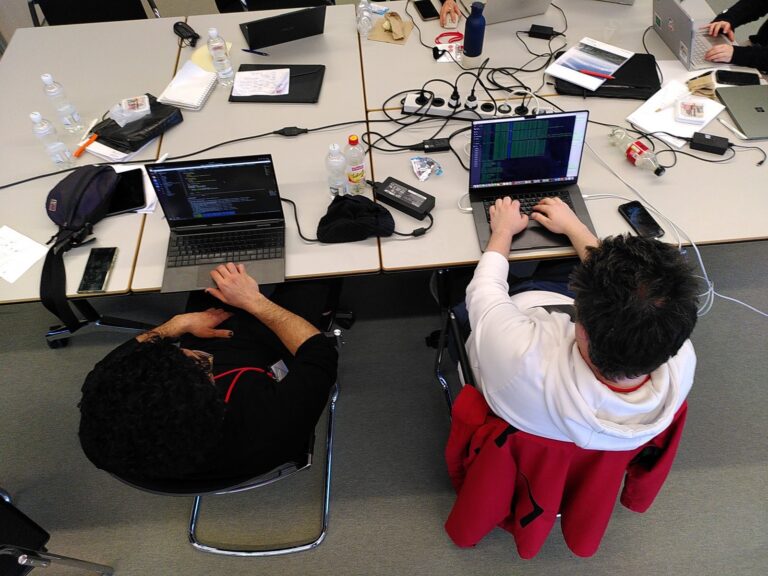 Teams bei der Arbeit