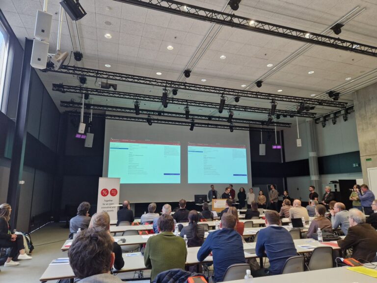 Publikum in der Aula