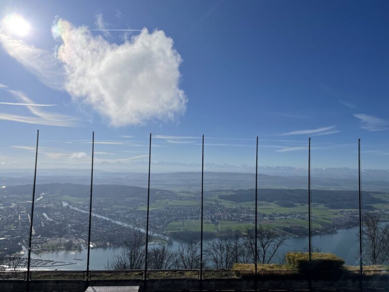 Blick vom Swiss Olympic House