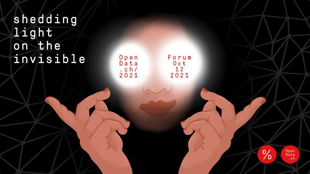 Ankündigungsbild von opendata.ch für «Opendata.ch/2021 Forum [online]»