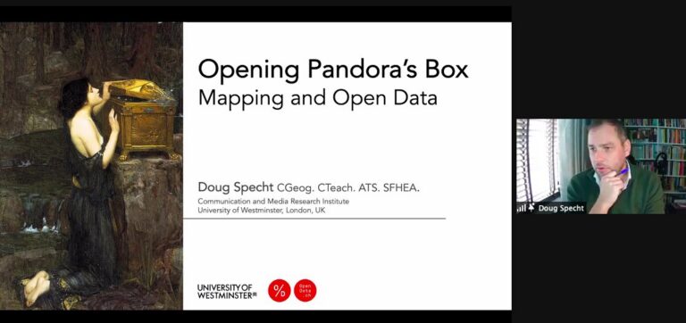 Doug Specht: «Opening Pandora’s Box: Mapping and Open Data»