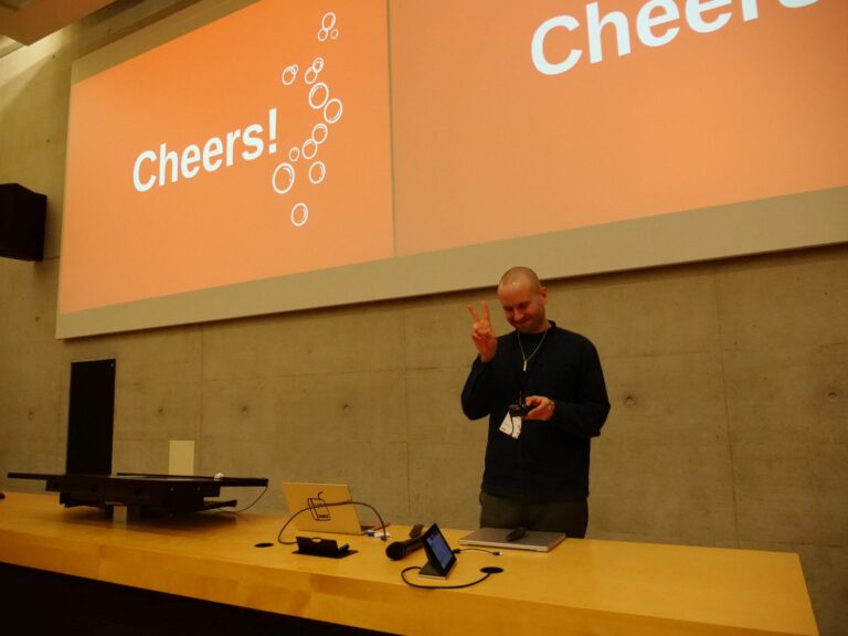Cheers! – Florin Hasler closes the Forum